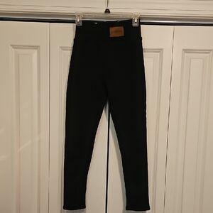 Black High-Waisted Leggings